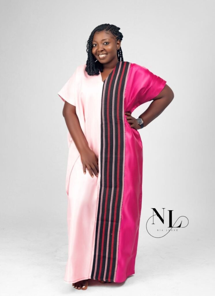 Nia 2 tone silk asoke